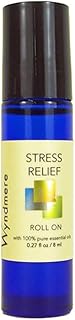 Wyndmere Stress Relief Aromatherapy Roll-On — Pure Essential Oils Pre-Diluted in Jojoba — 8ml