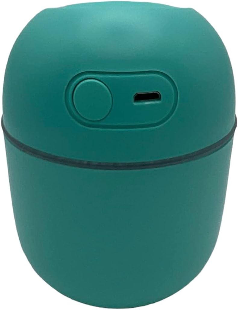 Wild Essentials 220ml Cool Mist Essential Oil Diffuser/Humidifier, Aromatherapy, Nightlight, Portable, USB Power, Auto Off, Room, Office, Car (Blue)