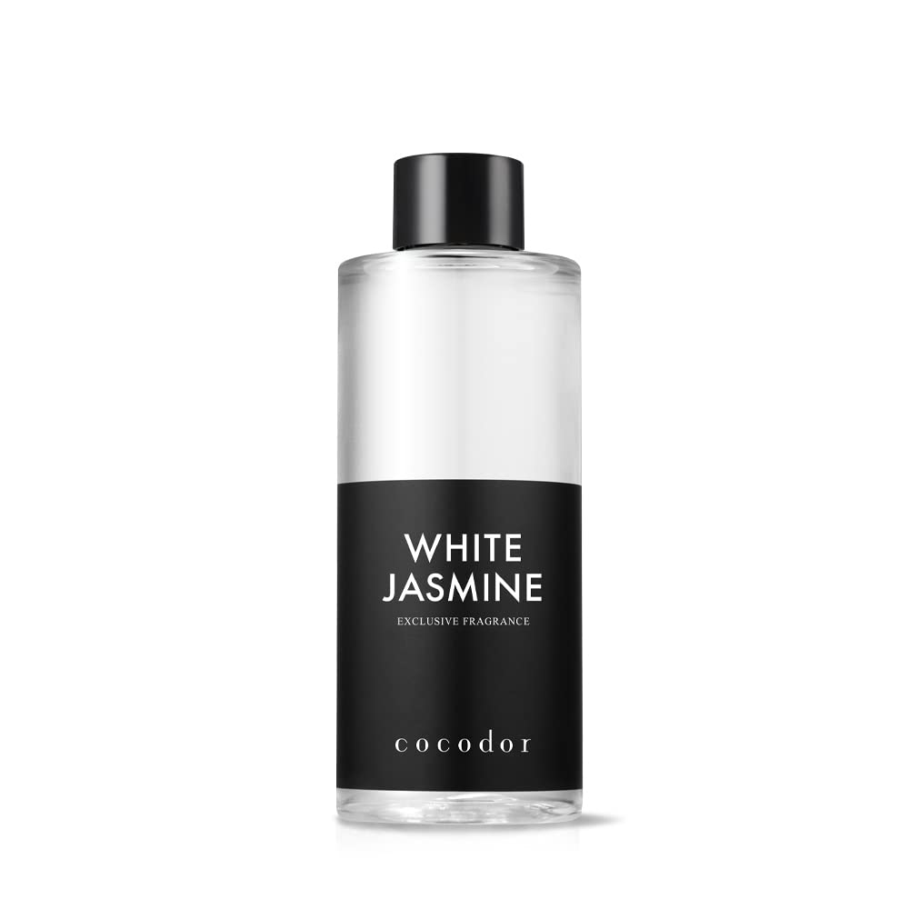 COCODOR Reed Diffuser Oil Refill/White Jasmine/6.7oz(200ml)/1 Pack/Aroma Therapy