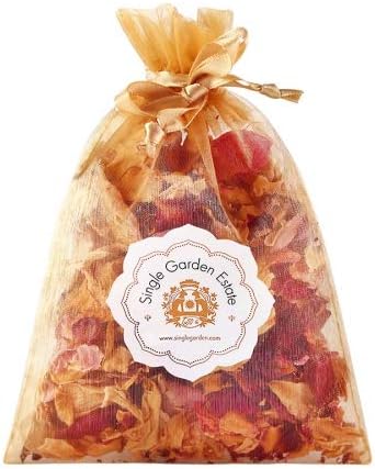 Natural Dried Rose Sachets for Drawers and Closets (6x9 inch)