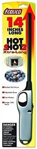 2 Pack - Calico® XL Candle Lighter-Silver Color