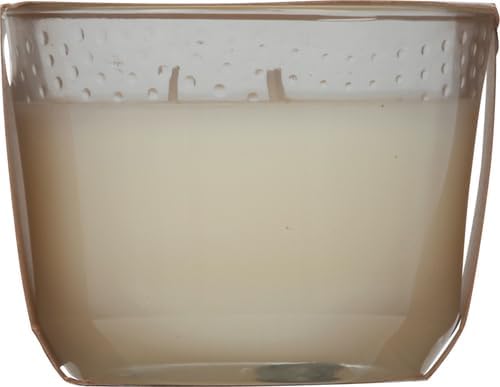 Glade Candle Sheer Vanilla Embrace, Infused with Essential Oils, Air Freshener, 3-Wick Candle, 6.8 Oz