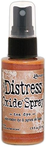 Tim Holtz Ranger Distress Oxide Sprays 3 Colors Including Antique Linen, Tea Dye and Walnut Stain, Bundle of 3 Items