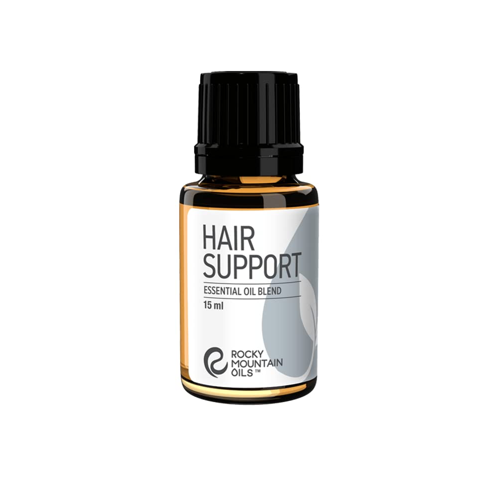 Rocky Mountain Oils Hair Support Essential Oil Blend with 100% Pure and Natural Essential Oils - Aromatherapy Oils for