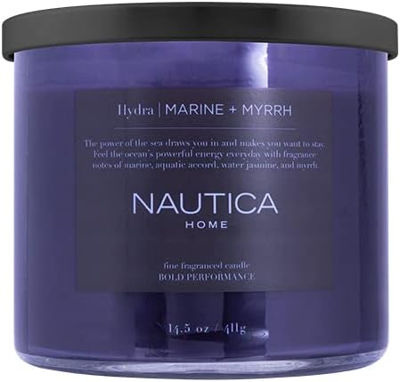 Hydra by Nautica Luxury Soy Wax Candle