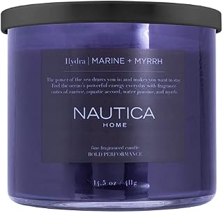 Hydra by Nautica Luxury Soy Wax Candle