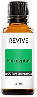 Eucalyptus Essential Oil 30mL by Revive Essential Oils - 100% Pure Therapeutic Grade, for Diffuser, Humidifier, Massage, Aromatherapy, Skin & Hair Care