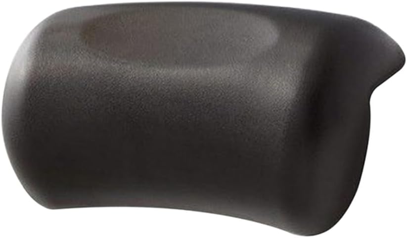 SPA Bath Pillow Non-Slip Bathtub Headrest Soft Waterproof Bath with Suction Cups Bath Neck Cushion Black