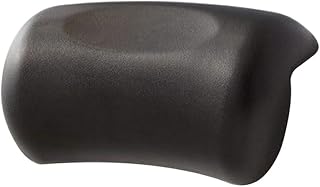 SPA Bath Pillow Non-Slip Bathtub Headrest Soft Waterproof Bath with Suction Cups Bath Neck Cushion Black