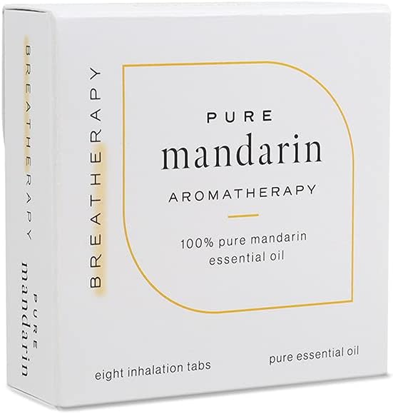 Aromatherapy Mandarin Patches - Pure Essential Oil Aroma Patch - Mandarin Essential Oil for Calming - 8-Pack