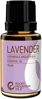 Rocky Mountain Oils Lavender Essential Oil - Diffuser Oil, Pure Essential Oils for Diffuser and Aromatherapy, Perfect for Hotel, Spa, Sleep Diffuser Oil