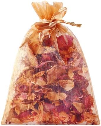 Natural Dried Rose Sachets for Drawers and Closets (6x9 inch)