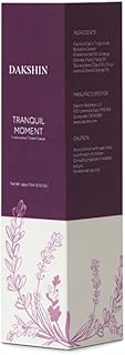DAKSHIN Tranquil Moment Essential Oil Roll-On | Frankincense, Ylang Ylang, Clary Sage & Sweet Orange | Naturally Grounding Stress-Ease Aromatherapy | Cruelty-Free | 10ml