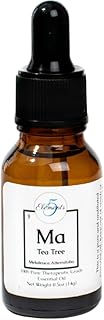 Theraputic Grade - Tea Tree Essential Oil - Melaleuca Alternifolia- Pure and Natural Botanical Oils by 5 Elements - for use in Aromatherapy, Diffusers, Oil Burners - Home Fragrance (Tea Tree)