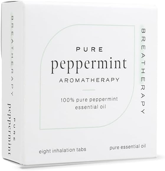 Aromatherapy Peppermint Patches - Pure Essential Oil Aroma Patch - Peppermint Essential Oils for Calm - 8-Pack