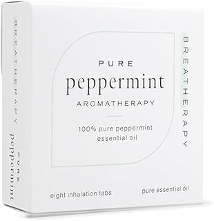Aromatherapy Peppermint Patches - Pure Essential Oil Aroma Patch - Peppermint Essential Oils for Calm - 8-Pack