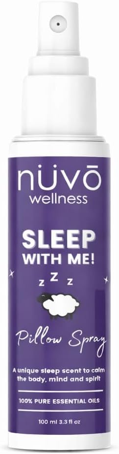 Premium Pillow Spray - Made with Therapeutic Essential Oils - Deep Sleep pillow Spray Mist with Lavender and Chamomile - Sleep spray for Pillows