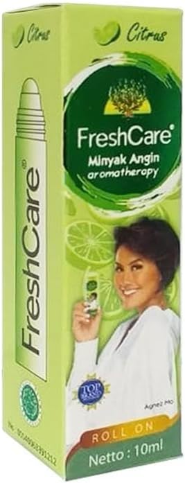 Fresh Care Roll on 10ml, Citrus (Pack of 5)