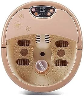 Foot Spa Foot Bath Massager with Heat Bubbles Vibration Red Infrared Light 4 Massage Rollers and Pedicure Stone for Tired Feet Shiatsu Massage to Relieve Stress Muscle Pain