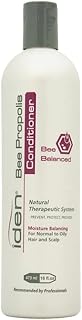 IDEN Bee Propolis Bee Balanced Shampoo, For Normal to Oily Hair, Gently Cleanses Buildup, Jojoba & Apricot Kernel Oils, 32 fl.oz