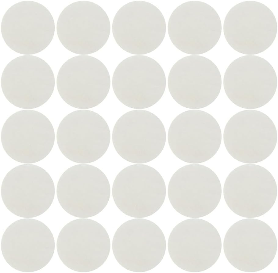 Car Diffusers for Essential Oils 50pcs Aroma Pads Essential Oil Diffuser Pads Unscented Refill Pads Thickened Washable Absorbent Replacements Aroma Pads 30mm for Car Scent