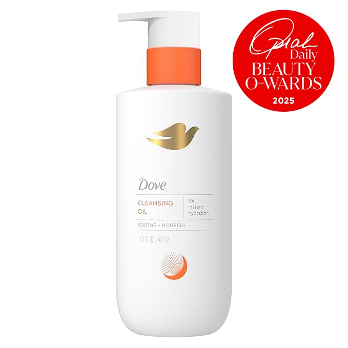 Dove Shower Body Oil Wash for Women, 14.2 oz | Ultra moisturizing oil-to-lather body wash that helps soothe dry, itchy skin and support the skin barrier