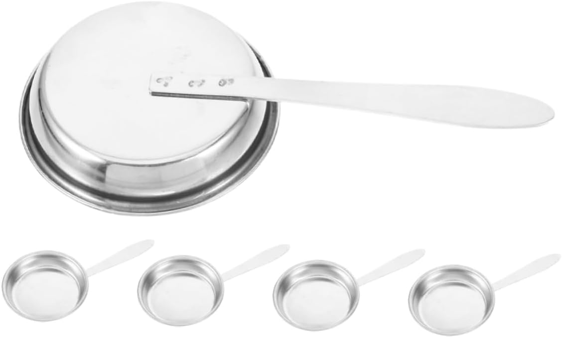 PRETYZOOM 5pcs Candle Flame Snuffer Set Stainless Steel Candlestick Extinguisher Wick Dipper for Candles and Oil Lamps