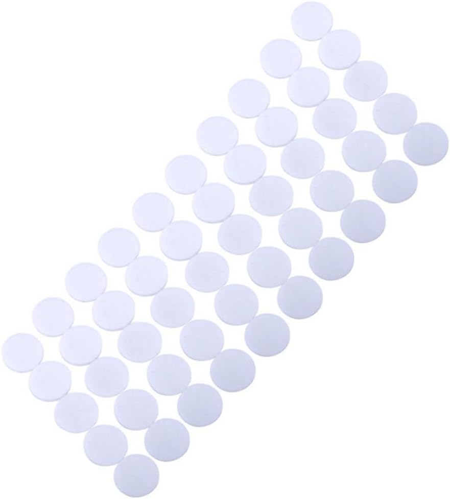 Healifty 100pcs Thick Absorbent Replacement Pads for Diffuser Necklace Locket Mixed Colors Fit for Optimal Scent Diffusion Reusable Essential Oil Pads
