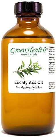 GreenHealth Eucalyptus Essential Oil 5 ml (0.17 fl oz) – 100% Pure Eucalyptus Oil – Natural Aromatherapy Essential Oil for Diffuser, Humidifier, Soap Making, Candle Making, DIY & Home Fragrance