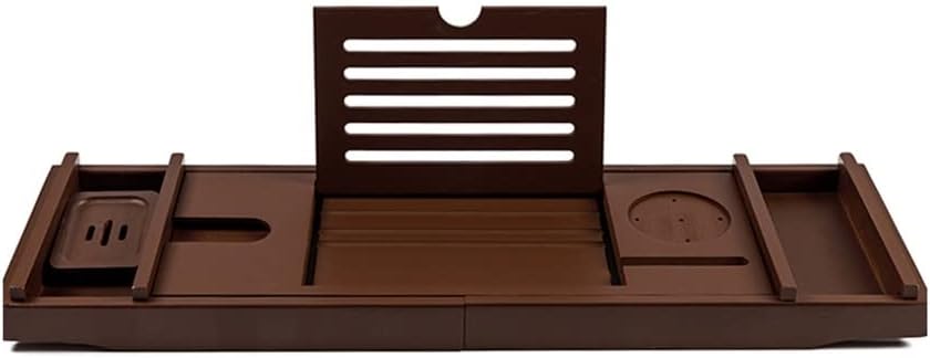 Bath Tub Shelf Rack Multi-Purpose Bathtub Board Tablet with Extending Sides Bathroom Caddy Tray