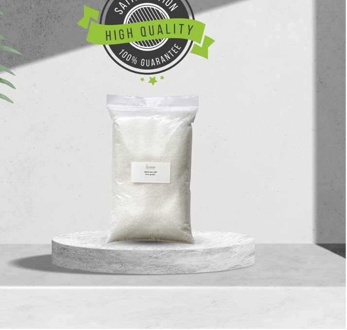 Soapeauty Dead Sea Salt Fine Grain | 100% Pure & Natural | Mineral Rich Bath Salt Soak | for Body Scrubs, Salt Soap Making, Spa & Skincare | 2 lbs
