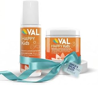 Child's Calm and Sleep Bundle: VAL Magnesium Roll-on & Cream