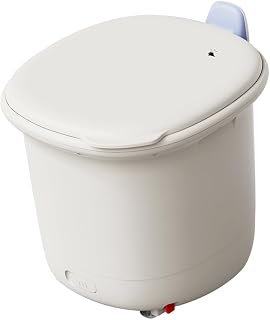11.5-inch Foot Spa with Four Detachable Electric Massage Turntables, Featuring Circular Water Column Surfing Technology, Built-in Timer, and Intelligent Water Temperature Control