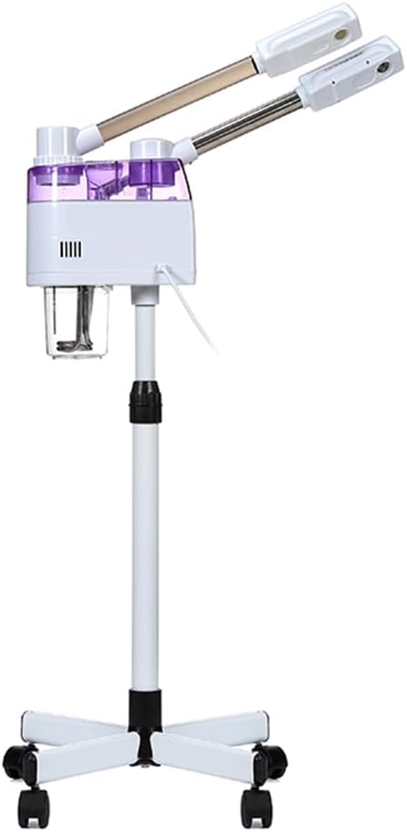 Professional Facial Steamer, 2 in 1 Esthetician Steamer with Hot & Cold Mist, Beauty Face Equipment for Spas, Beauty Salons and Home Use