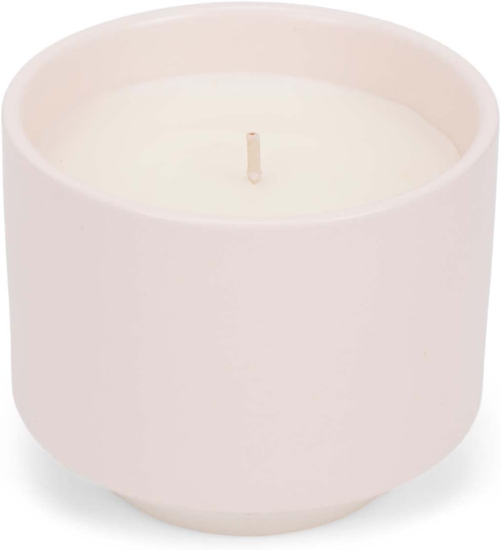 Illume Beautifully Done Essentials Coconut Milk Mango Matte Ceramic Scented Soy Candle