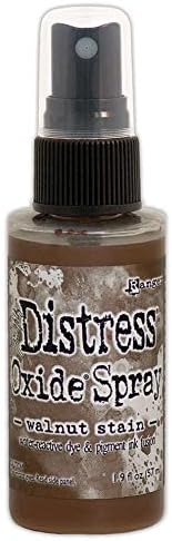 Tim Holtz Ranger Distress Oxide Sprays 3 Colors Including Antique Linen, Tea Dye and Walnut Stain, Bundle of 3 Items