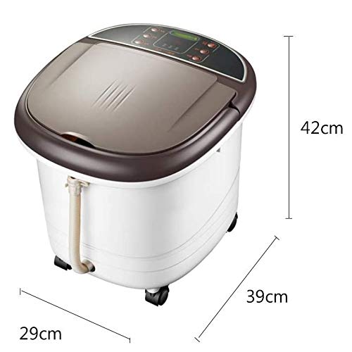 Foot Tub Bath Barrel Footbath Electric Massage Automatic Heating Thermostat Pedicure Machine Artifact Home