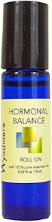 Hormonal Balance Roll-on Made with 100% Pure Essential Oils and Jojoba Oil for Topical Use Natural Relief - .27fl oz - Wyndmere Naturals