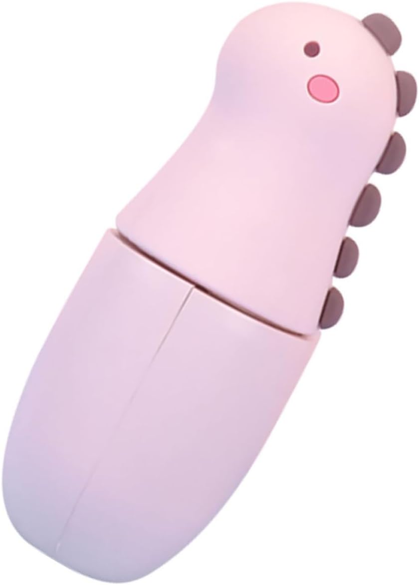 OSALADI Portable Nano Facial Mister Moisturizing Sprayer with Cute Dinosaur Design USB Rechargeable Mini Face Steamer for Travel Office Skincare Hydration