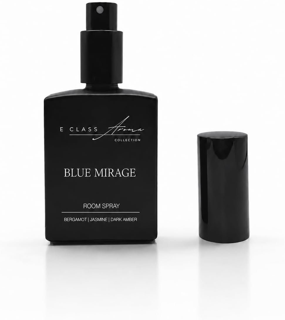 Blue Mirage Vanderbilt Hotel Inspired Room Spray | Fresh Bergamot, Neroli, Jasmine, Sandalwood & Amber | Premium Long Lasting Home Fragrance | 100ml
