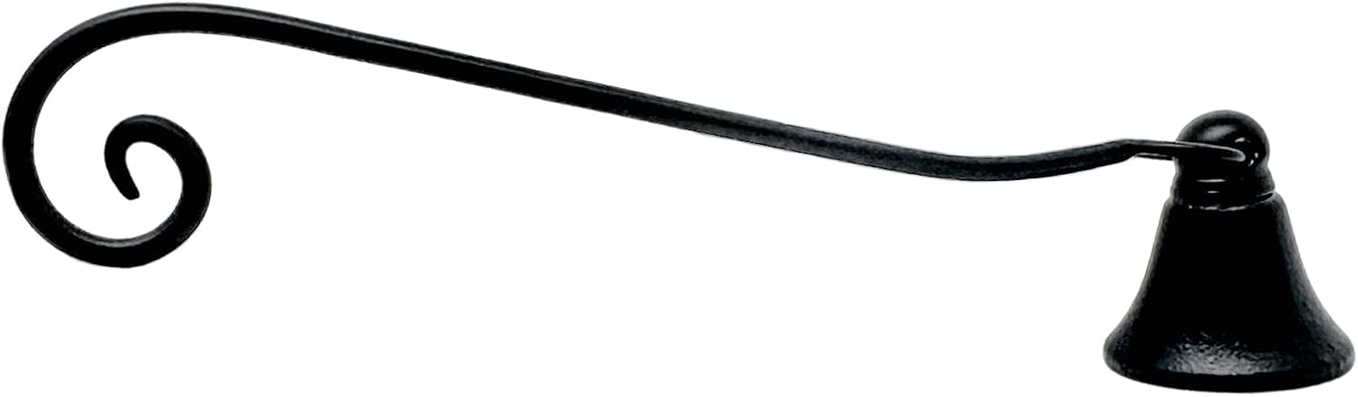 Candle Snuffer Accessory for Putting Out Extinguish Candle Wicks Flame Safely (Black)