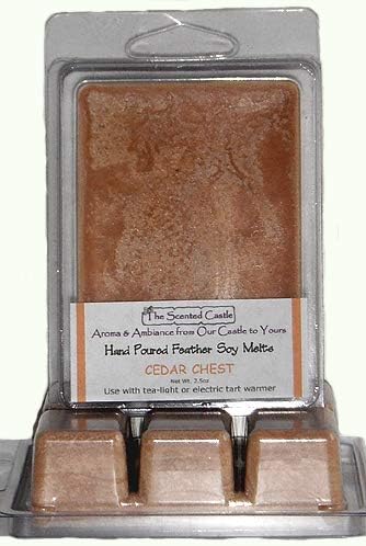 2 Pack Scented Soy Wax Melts - Cedar Chest