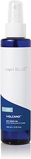 Capri Blue Dry Body Oil Spray – Dry Body Moisturizer with Vitamin E, Jojoba – Moisturizer Body Oil Scented with Luxury Fragrance - Paraben & Cruelty-Free (Volcano, 4.75 oz)