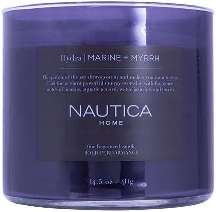Hydra by Nautica Luxury Soy Wax Candle