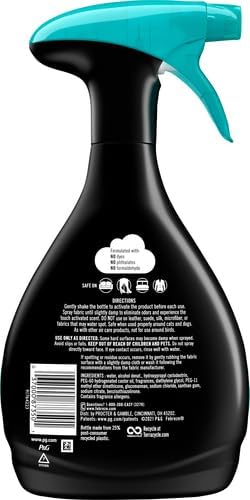 Febreze Unstopables Touch Fabric Spray and Odor Eliminator, Fresh, 27 oz