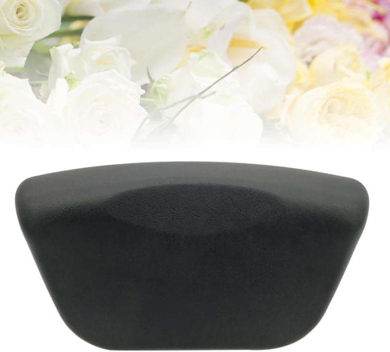 Spa Bath Pillow with Suction Cups Pu Bath Cushion Non-Slip Design for Home Headrest Neck Shoulder and Back