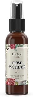 ISAK Rose Wonder Air Freshener Room Spray for Home Spray for Good Smell, Enhance Mood, Scented Air Freshener used on Curtains, Cushions, Fabric Wall - 50 ml