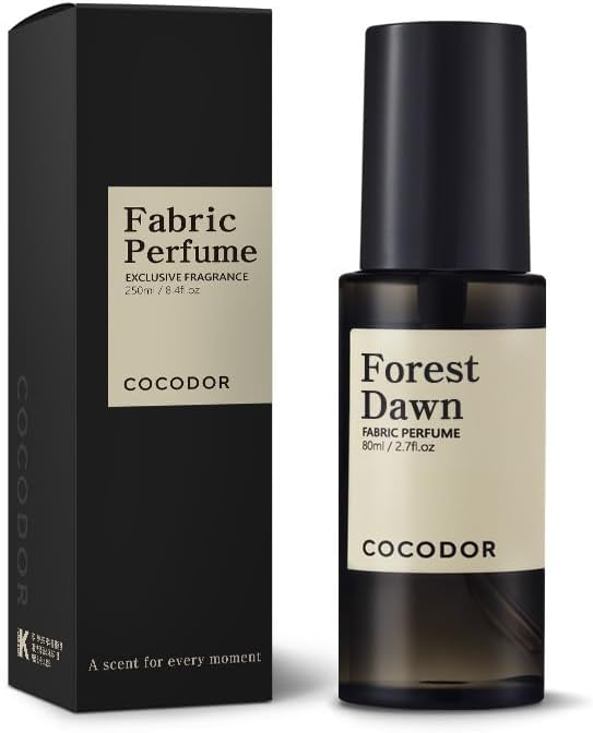 COCODOR Fragrance Room Spray/Forest Dawn/ 2.7oz(80ml)/ Made with Essential Oils, scented room closet fabric odor eliminator spray