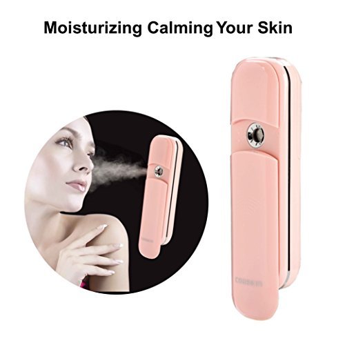 Nano Handy Mist Spray Facial Mister for Eyelash Extensions | USB Rechargeable Mini Beauty Instrument