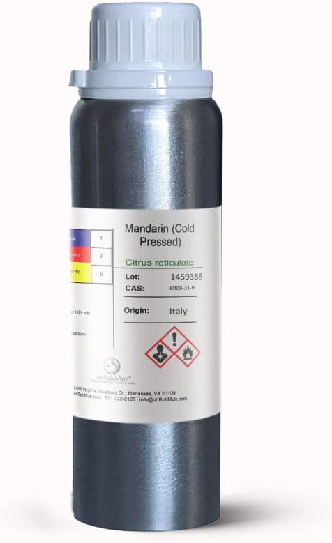 100% Pure Mandarin Essential Oil || Italy - 8 oz w/Cap